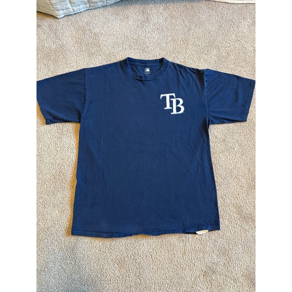 Ben Zobrist Tampa Bay Rays Men’s Tee Size Large